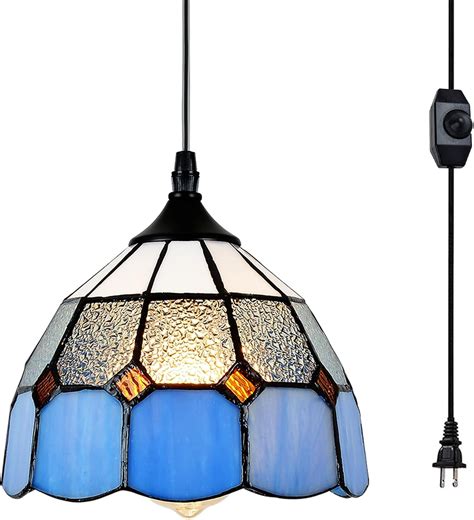Stepeak Tiffany Style Plug in Pendant Light Mini India | Ubuy