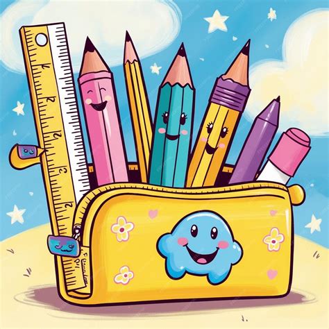 Apencil Box Cartoon 的图像结果