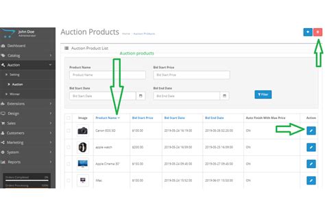 Opencart - Opencart Auction