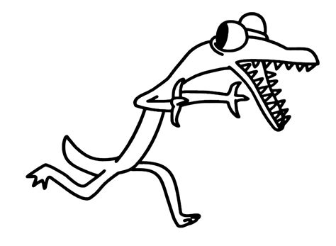 Coloriage Orange Rainbow Friends - télécharger et imprimer gratuit sur ...