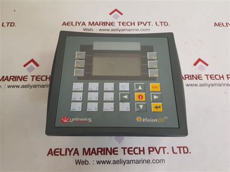 Unitronics v230-13-b20b operator panel & programmable logic controller ...