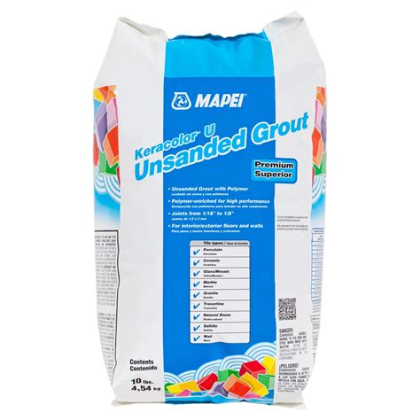 Mapei KeraColor-U White Cement Grout 10lb. | Grouts | Floor & Decor
