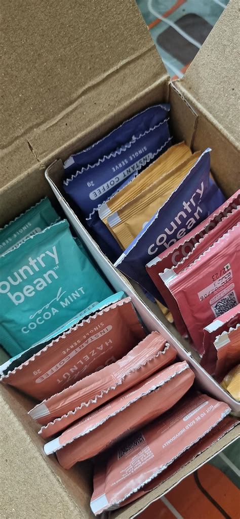 Country Bean Assorted Granule Flavour Box (2G X 30 Sachets)|Arabica ...