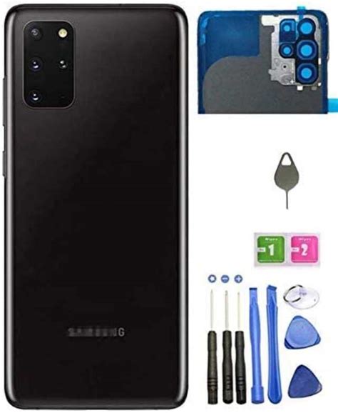 Galaxy S20 Plus Back Glass Replacement Back Cover Glass Housing Door ...