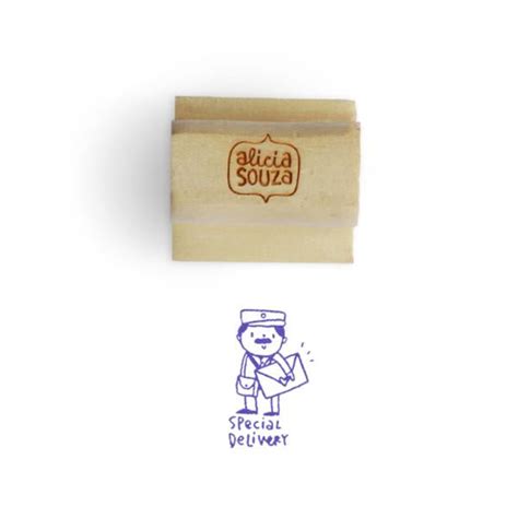 Postman Stamp – Alicia Souza