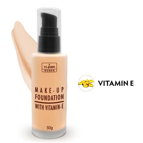 Buy VI-JOHN WOMEN MAKEUP FOUNDATION WITH VITAMIN-E SUITABLE FOR ALL ...