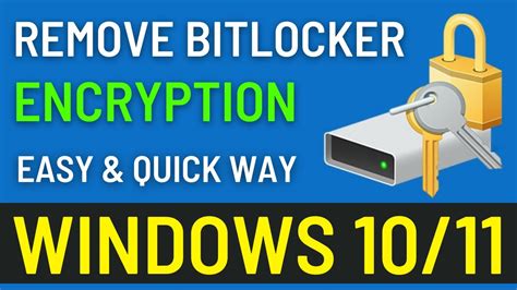 BitLocker Drive Encryption Disable 的图像结果