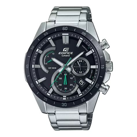 Casio Edifice Black Chronograph - Men'S Watch Ex542
