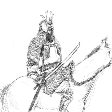 Simple Samurai Drawing at GetDrawings | Free download