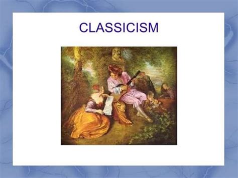 Image result for Classicism Explained
