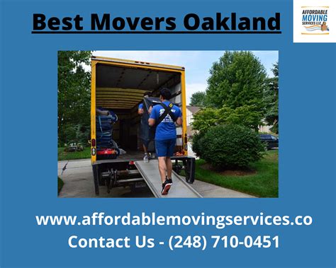 Best Movers Oakland | Affordable Moving Services LLC | Moving services ...