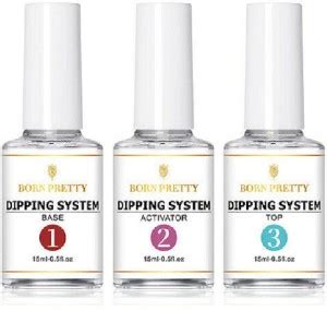 BORN PRETTY Dip Dipping Liquid 15ml Base Top Activator Nail Extension ...