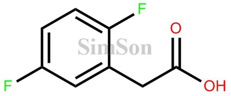 (2,5-Difluorophenyl)acetic Acid | CAS No- 85068-27-5 | Simson Pharma ...