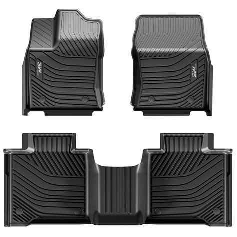 3W Floor Mats Fit 2022-2024 Toyota Tundra (Only for CrewMax Cab ...
