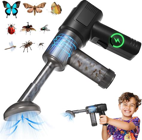 Amazon.com: Bug Vacuum Catcher,Spider Killer Insect Catcher,Cordless Handheld Vacuum Cleaner for ...