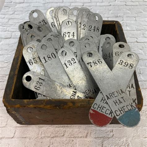 Image result for Plastic Coat Check Tags