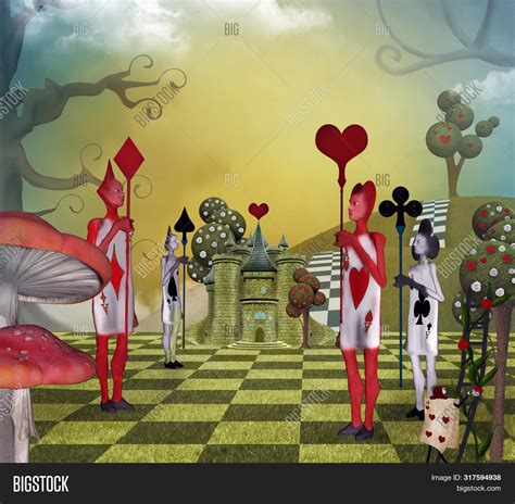 Alice In Wonderland Scenery Photography