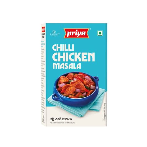 Chilli Chicken Masala | Buy Chilli Chicken Masala Online | Priya Foods