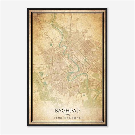Baghdad - Custom Maps & Posters