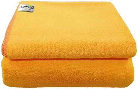 SOFTSPUN Microfiber Bath & Hair, Care Towel Set of 1 Piece, 70x140 Cms ...