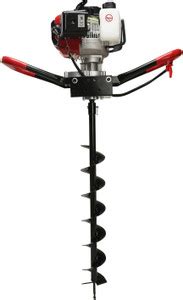 Tomahawk TEA-5240 Earth Auger 52cc 2 Stroke Petrol Engine with 4 ...