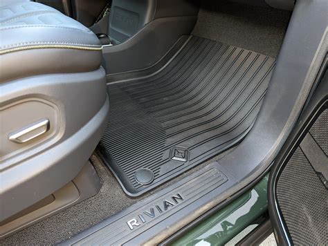 Finally received and installed my R1T rubber floor mats (photos ...