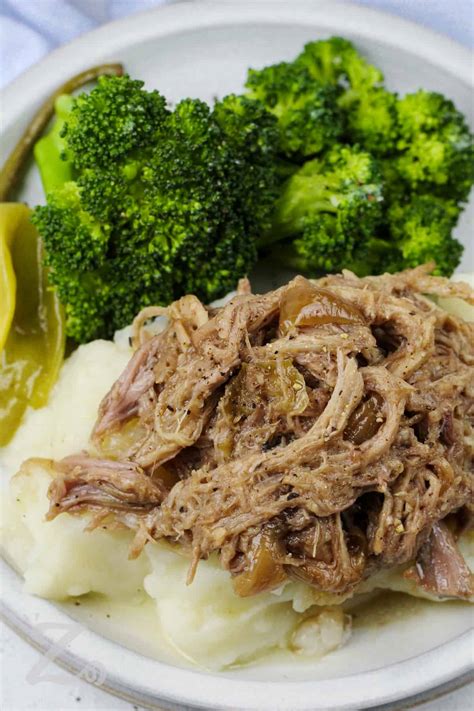 Mississippi Pork Roast (Easy Prep - Crockpot Does All The Work!) - Our ...