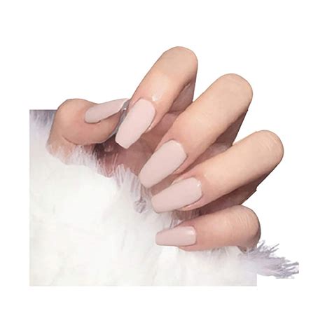 TBOP FAKE NAIL Art Reusable Long Artifical False Nails 24 Pcs Set Glue ...