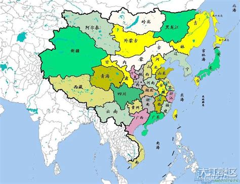 2050年的中国,2100年的中国地图,从2020年到2035年_大山谷图库