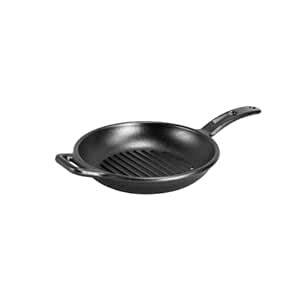 Buy Lodge BOLD 10 Inch Seasoned Cast Iron Grill Pan; Design-Forward ...