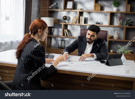Back View Two Business People Man Stock Photo 2237182405 | Shutterstock