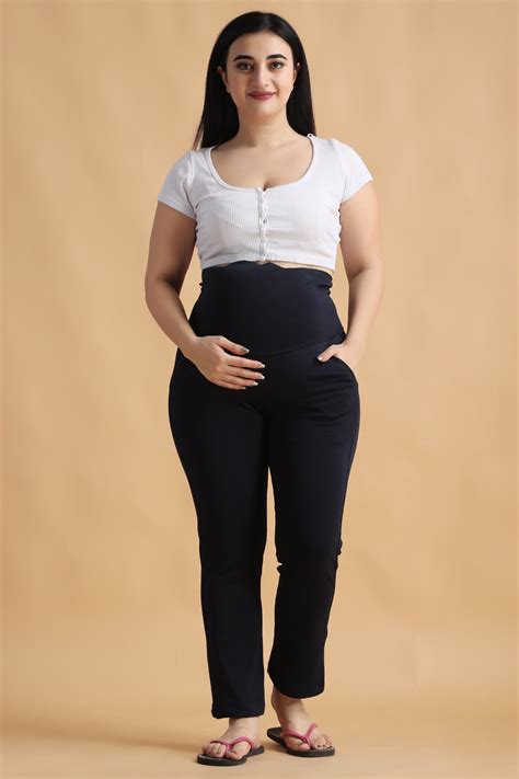 Buy Plus Size Maternity Pants & Plus Size Maternity Bottom Wear - Apella