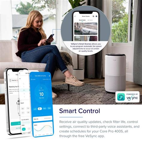 Buy White PlasmaPro 400S Smart True HEPA Air Purifier, 403 sq.ft Online ...