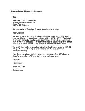 Surrender Letter From Tenant To Landlord - Fill Online, Printable ...