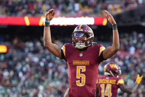 PFF's All-Rookie Team: Washington Commanders QB Jayden Daniels ...