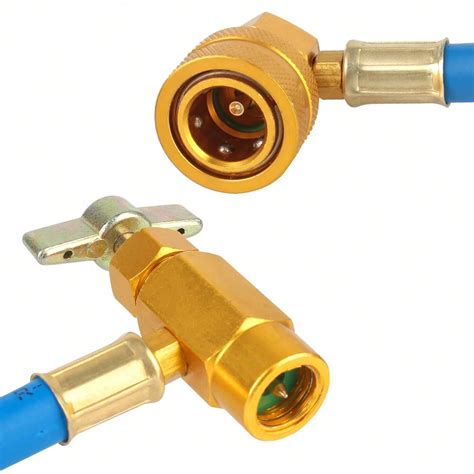 R134a Refrigerante Open Valve Charging Pipe Freon R134a Air ...