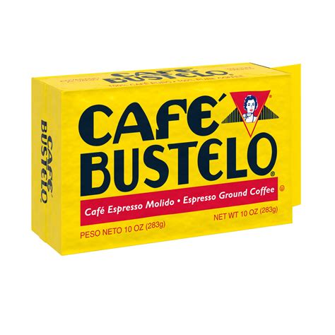 Café Bustelo Ground Coffee, Dark Roast, 10-Ounce Brick - Walmart.com