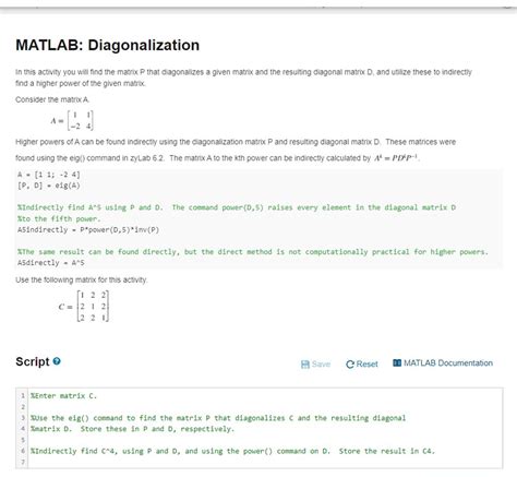 Image result for MATLAB Eigenvalue Tutorial