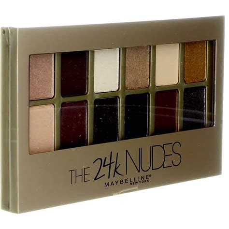 Maybelline The 24K Nudes Eyeshadow Palette, 0.34 oz (1 Pack) - Walmart Business Supplies