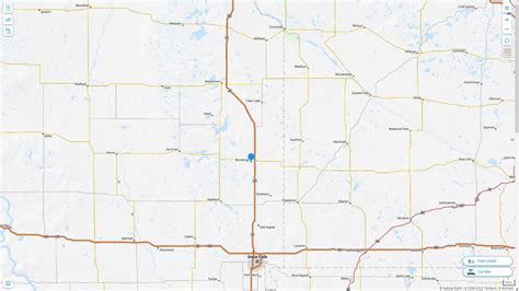 Brookings, South Dakota Map