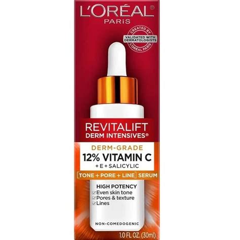 Loreal Parisrevitalift Derm Intensives Derm Grade 12 Vitamin C E | Desertcart INDIA