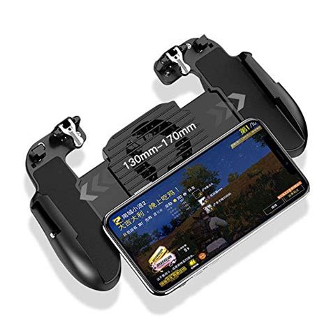 TEQIN H5 Hand Grip Mobile Phone Gamepad Retractable Cooling Fan ...