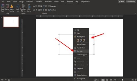 Image result for Add a Drop Down Menu in a PowerPoint Table