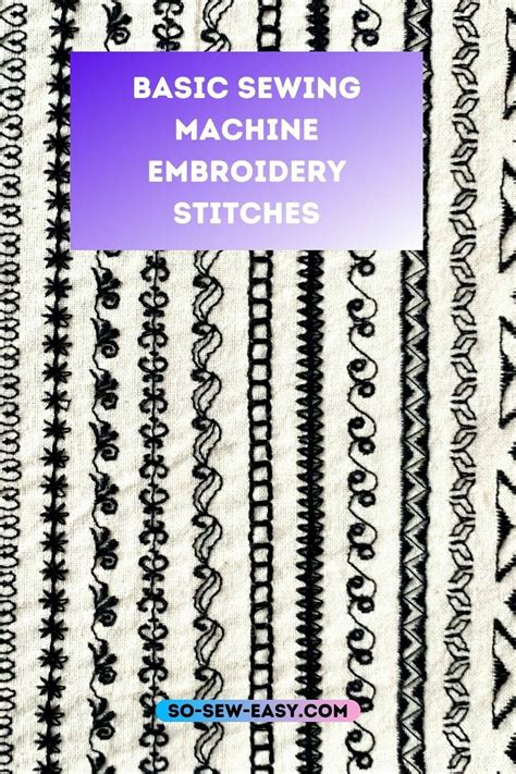 Image result for Sewing Machine Stitches