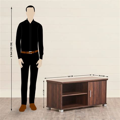 Buy Lewis TV Unit - Brown from Home Centre at just INR 7498.0