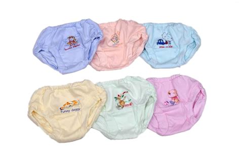 Jojo Baby Girls' & Baby Boys' Cotton Panties (Pack of 12) (Jojo-2_Color ...