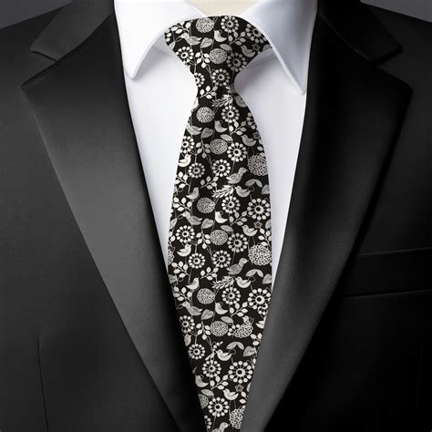 Buy Chokore Black & Grey Silk Tie from Indian at Heart collection Online