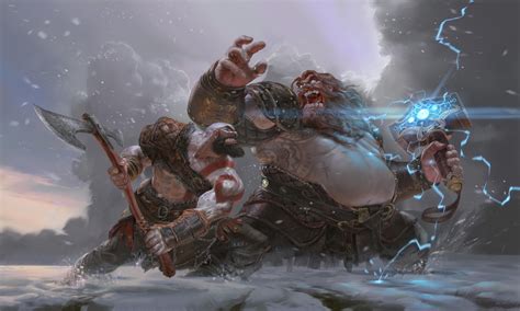 kratos vs thor : r/GodofWarRagnarok