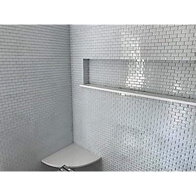 Buy White 1x2 Mini Glass Subway Tile 1 sq.ft. (Mesh Mounted) Online at ...