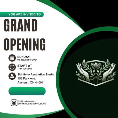 Grand Opening , 153 Park Ave, Amherst, OH, 3 November 2024 | AllEvents